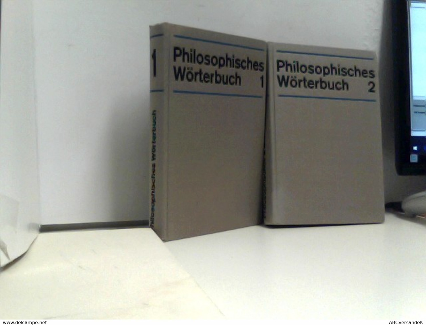 Konvolut Von 2 Bänden Philosophisches Wörterbuch. Manfred Buhr - Filosofía