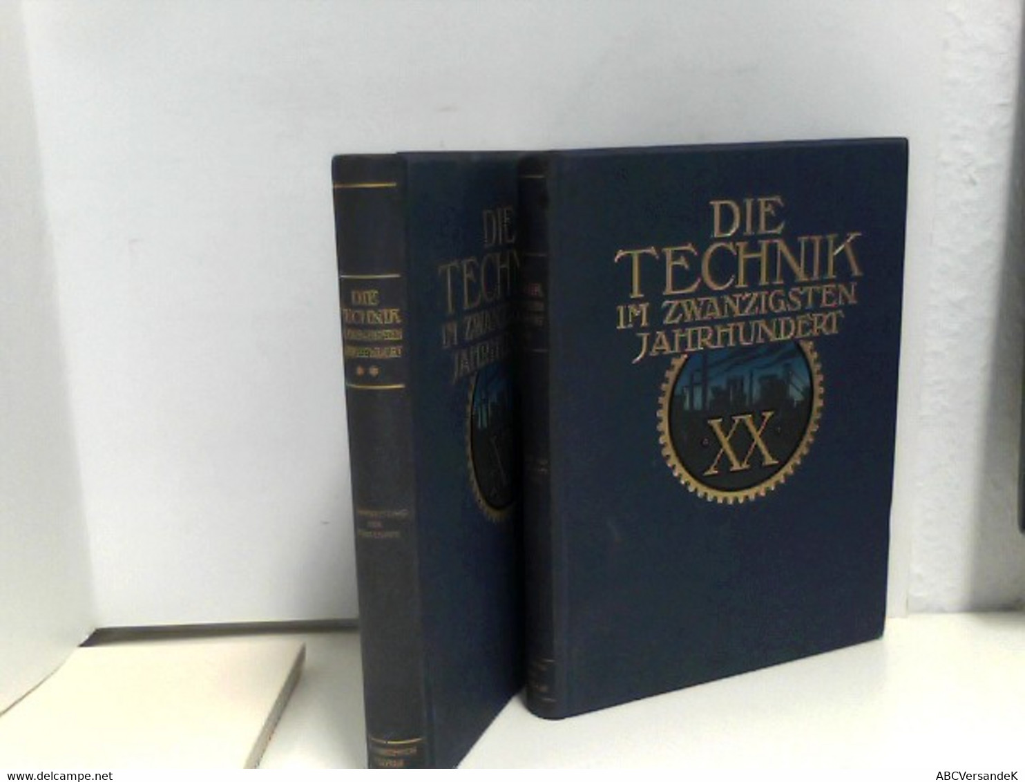 Konvolut Von 2 Bänden (von 5)  Die Technik Im Zwanzigsten Jahrhundert: Bnd 2 Und 3 - Técnico