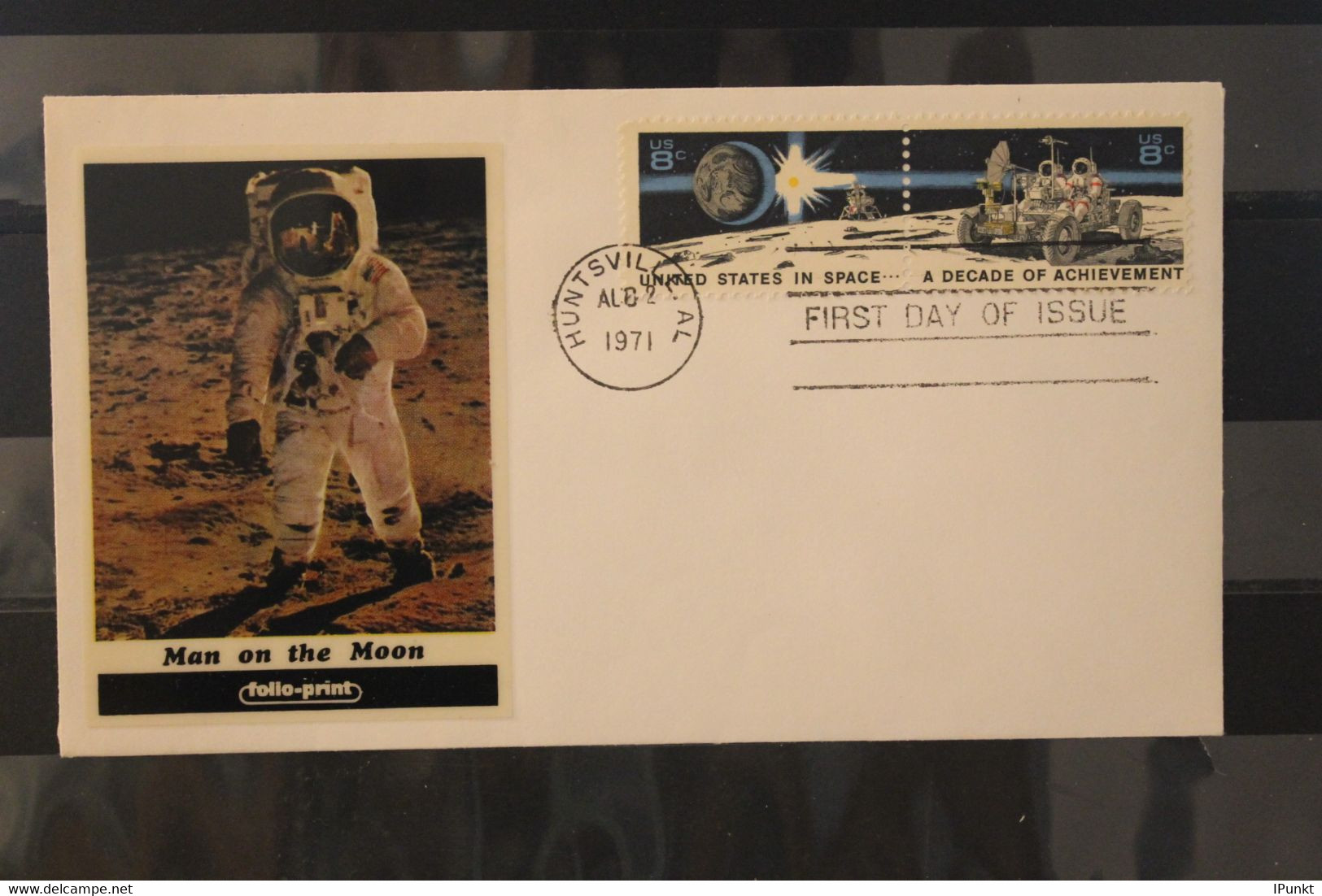 U.S.A.  FDC Mondlandung; Huntsville, Al. 1971 - Amérique Du Nord