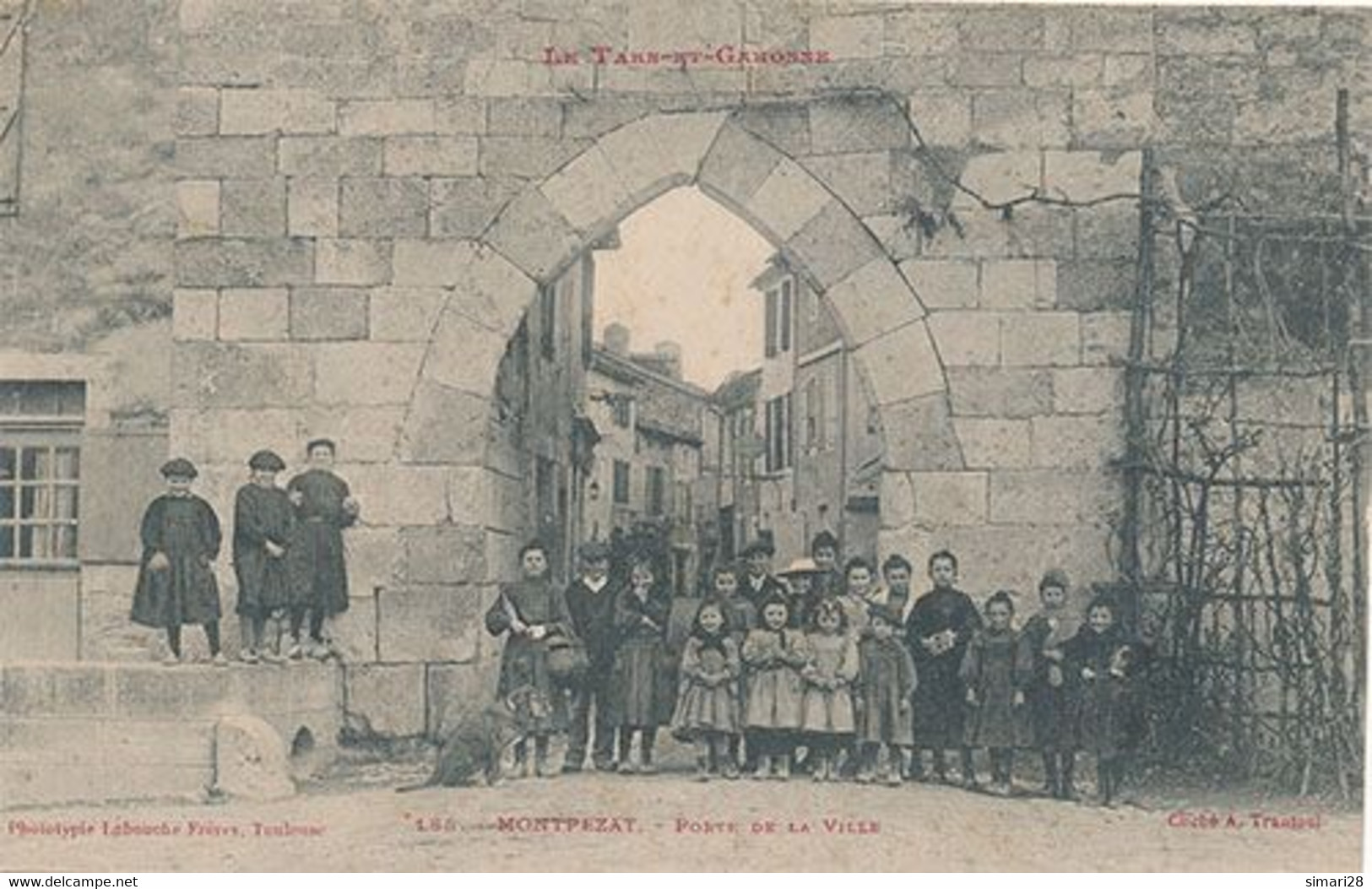 MONTPEZAT - N° 185 - PORTE DE LA VILLE - Montpezat De Quercy
