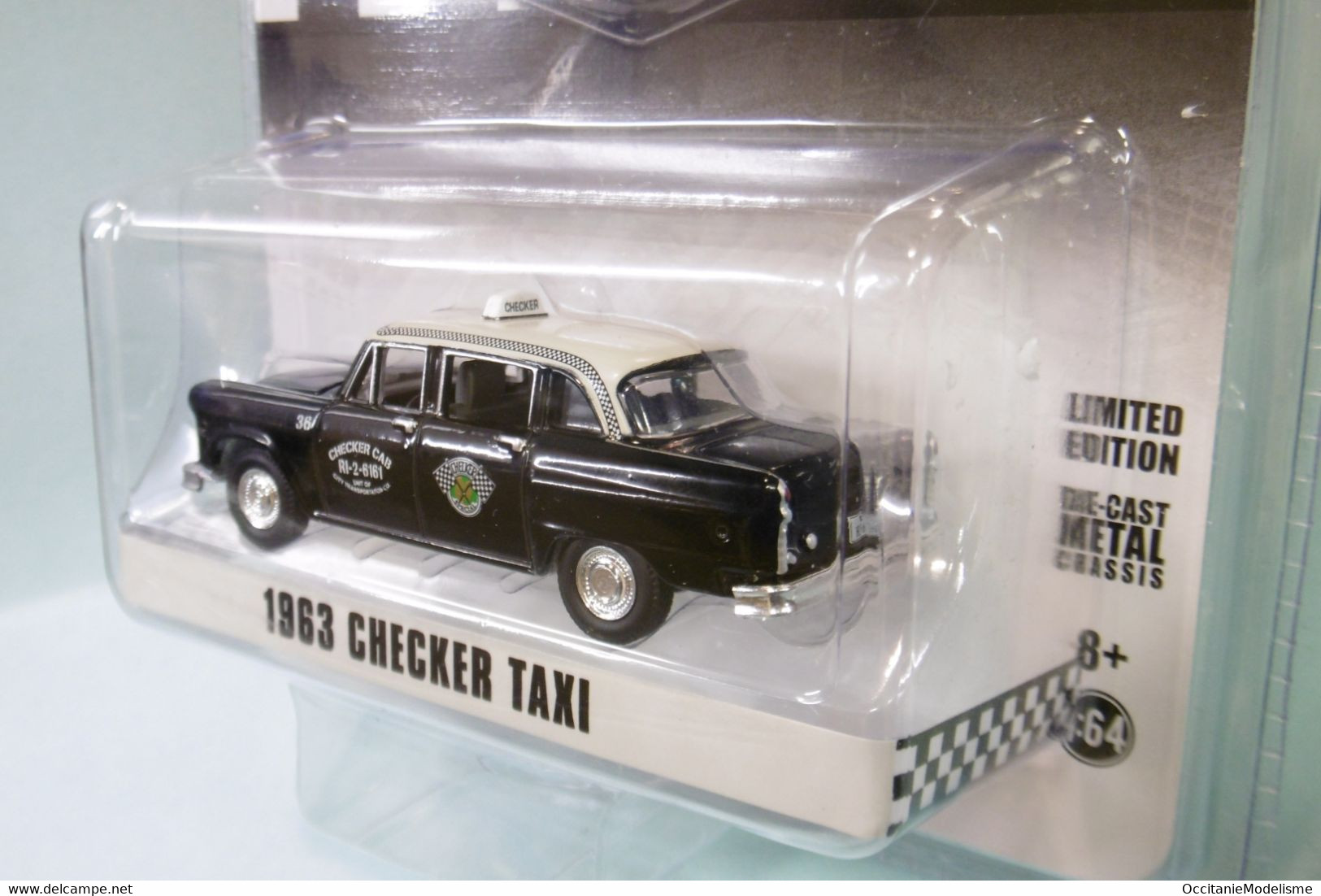 Greenlight - CHECKER MARATHON TAXICAB Taxi 1963 Réf. 30207 Neuf 1/64 - Altri & Non Classificati