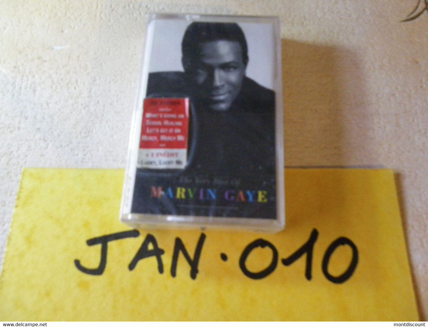 MARVIN GAYE K7 AUDIO EMBALLE D'ORIGINE JAMAIS SERVIE... VOIR PHOTO... (JAN 010) - Cassettes Audio