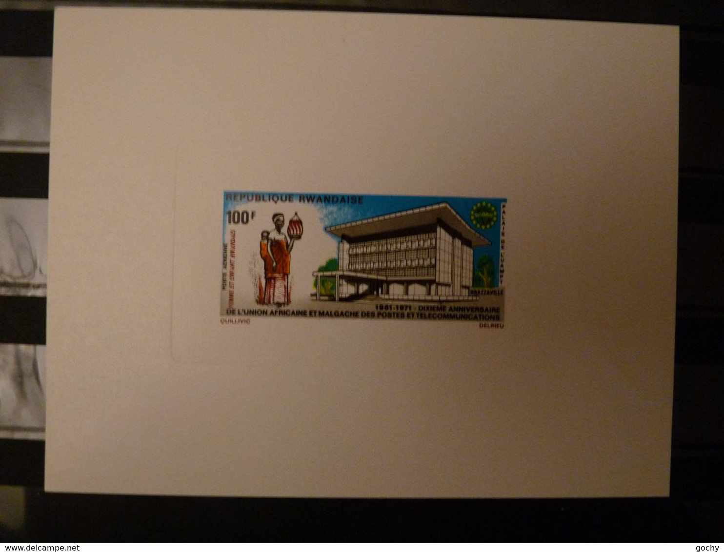 RWANDA : 1971 :    LX-PA8  Cat.: 25€ - Sonstige & Ohne Zuordnung