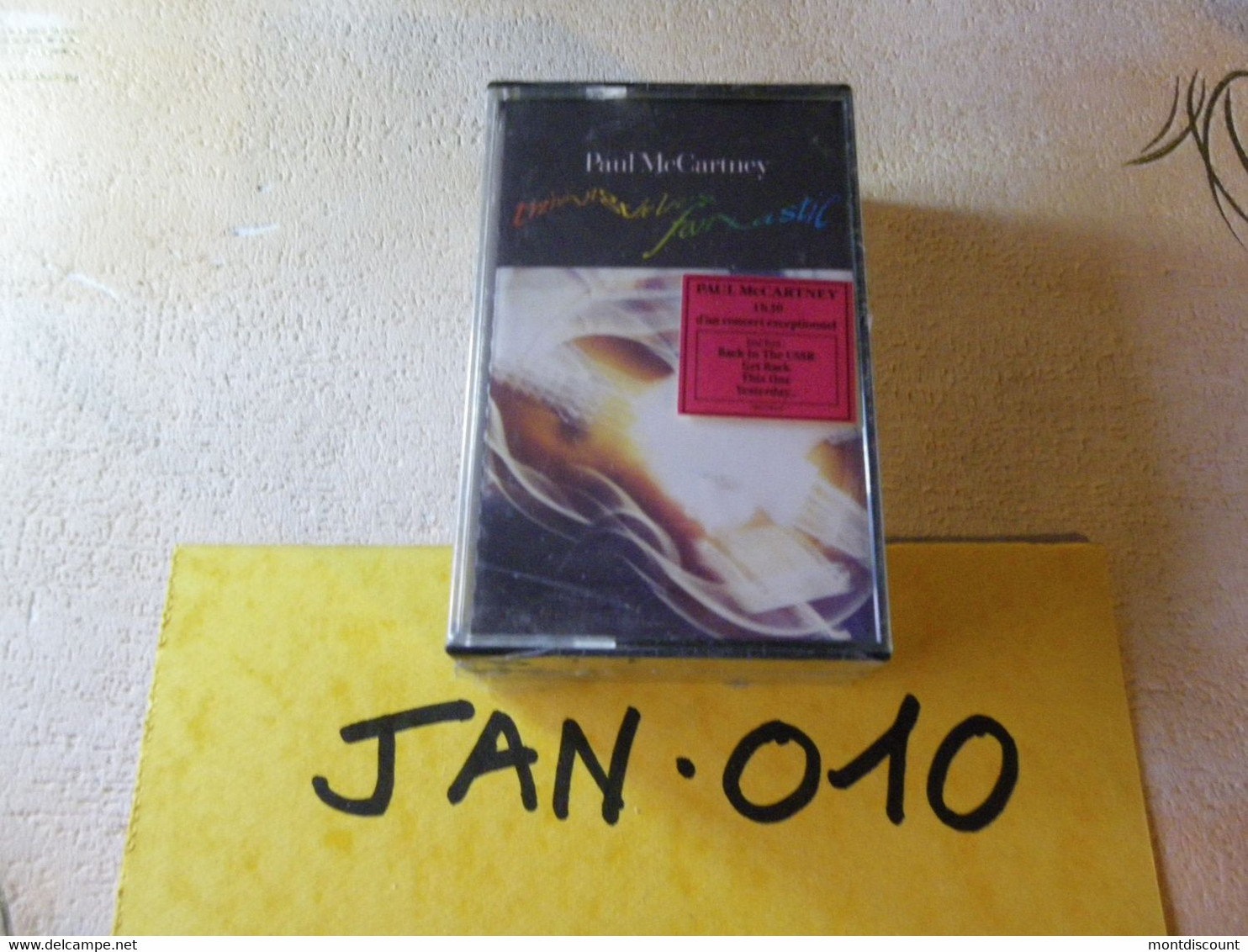 PAUL McCARTNEY K7 AUDIO EMBALLE D'ORIGINE JAMAIS SERVIE... VOIR PHOTO... (JAN 010) - Cassettes Audio