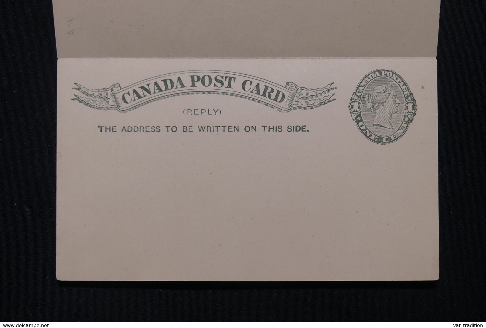 CANADA - Entier Postal + Réponse, Non Circulé - L 113521 - 1860-1899 Regering Van Victoria