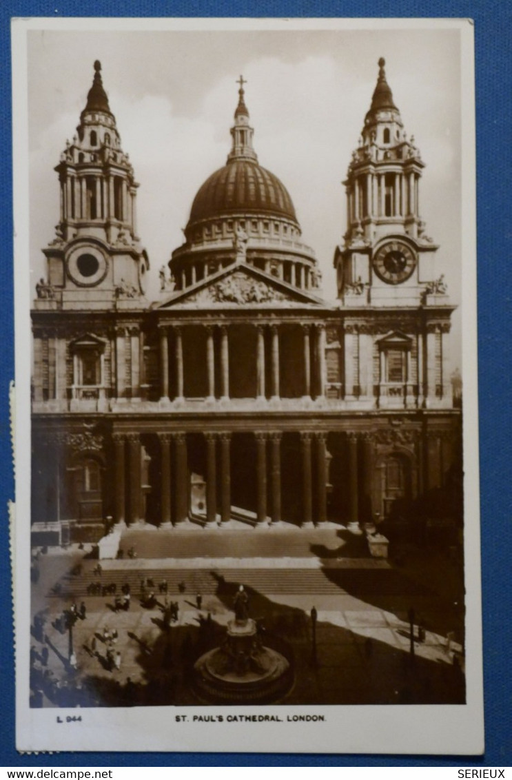 AM11 GREAT BRITAIN  BELLE CARTE   1937++++LONDON POUR PARIS FRANCE + +AFFRANCH. INTERESSANT - Lettres & Documents
