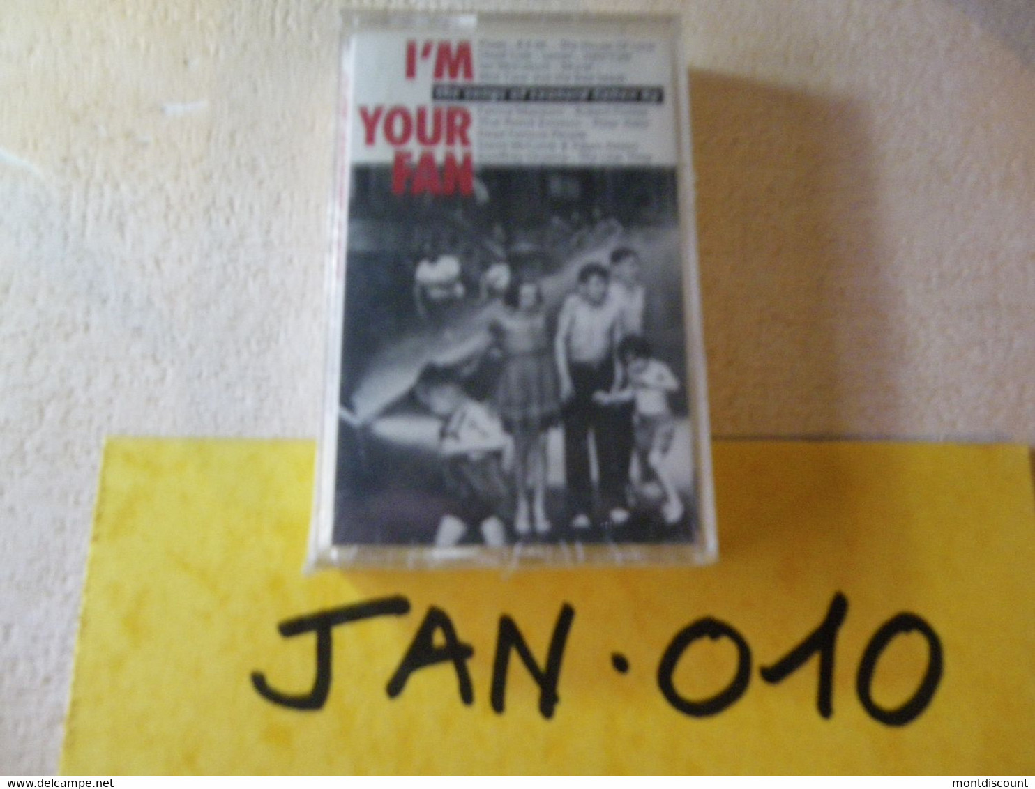 I'M YOUR MAN LEONARD COHEN (ré-interprété) K7 AUDIO EMBALLE D'ORIGINE JAMAIS SERVIE... VOIR PHOTO... (JAN 010) - Cassettes Audio