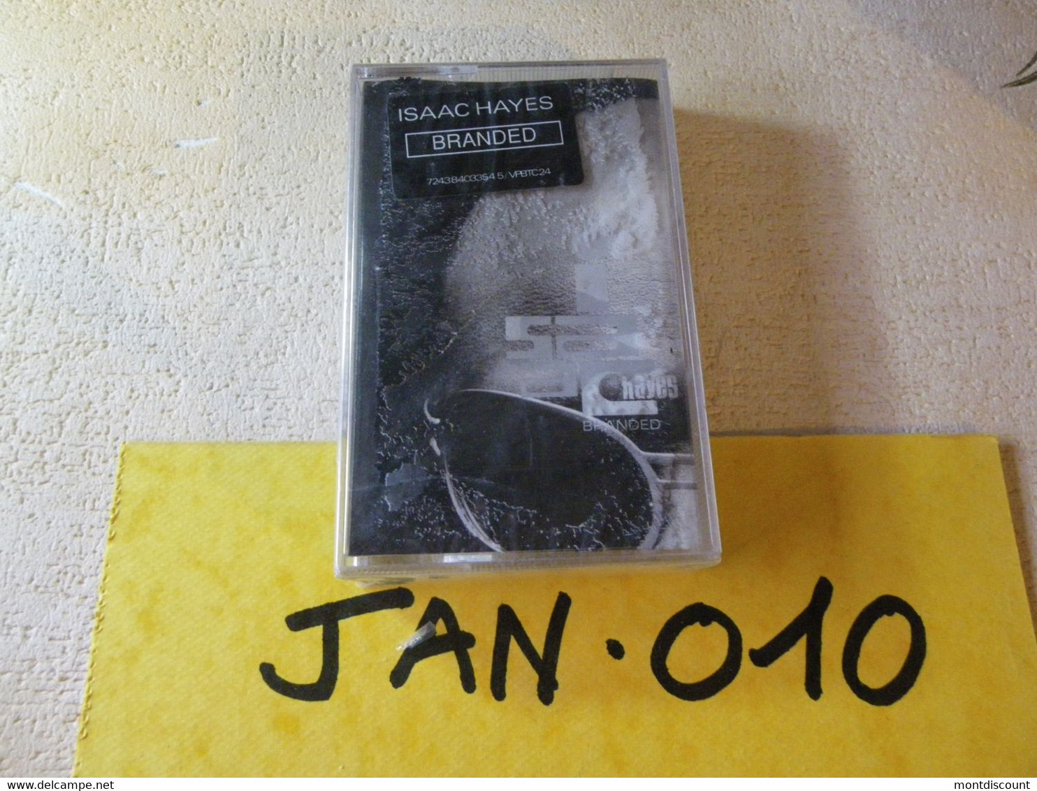 ISAAC HAYES K7 AUDIO EMBALLE D'ORIGINE JAMAIS SERVIE... VOIR PHOTO... (JAN 010) - Cassettes Audio