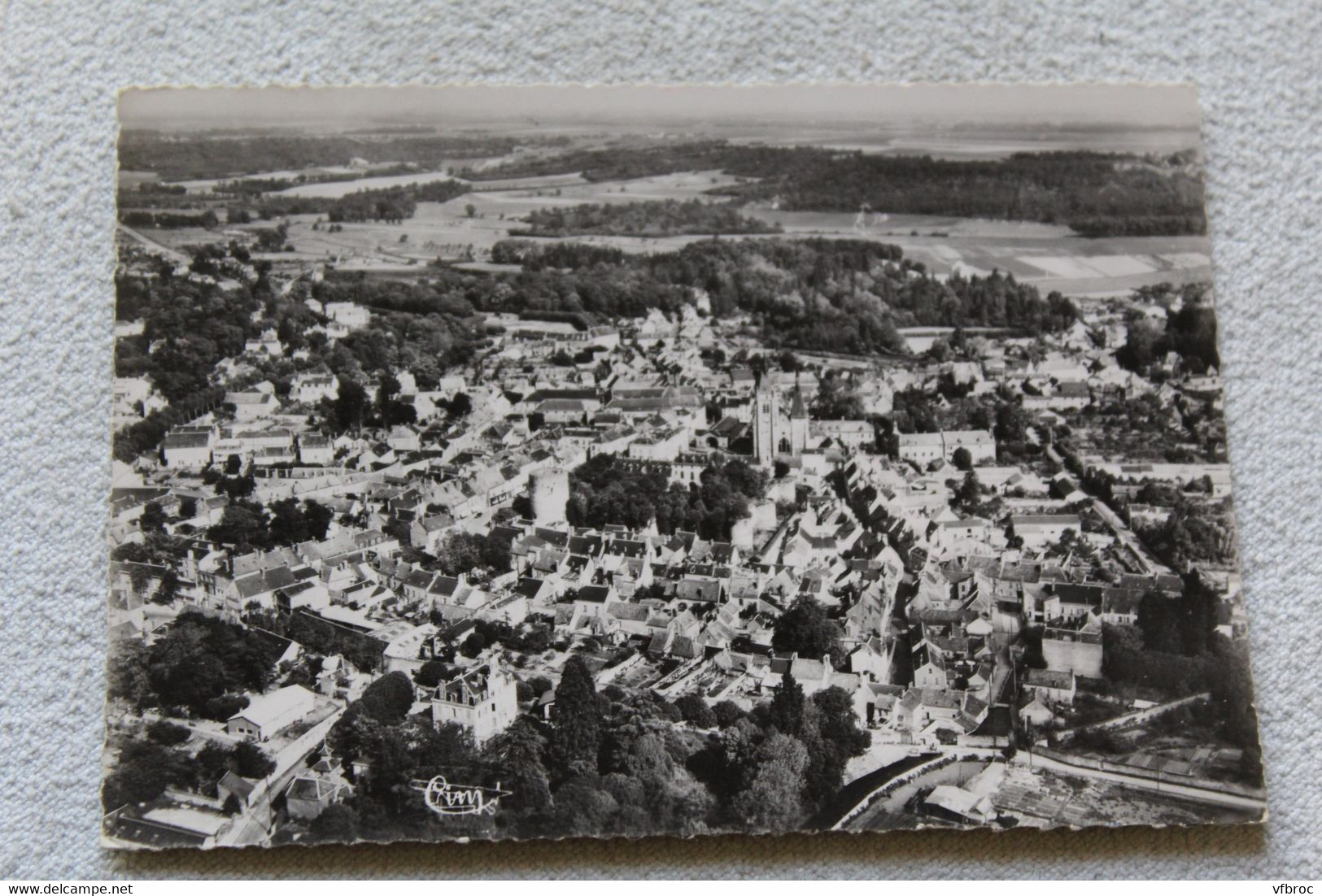 Cpm, Dourdan, Vue Générale Aérienne, Essonne 91 - Dourdan