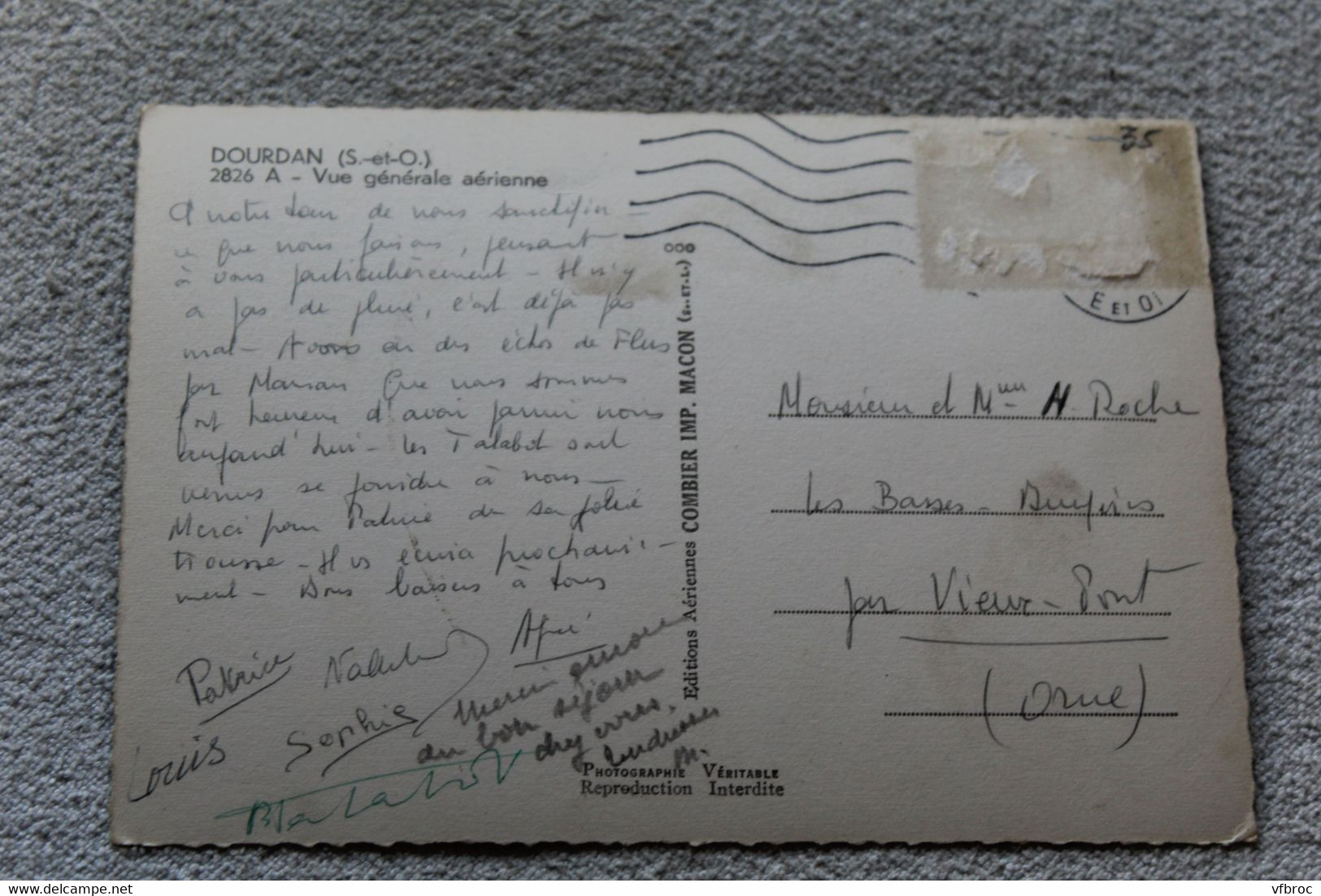 Cpm, Dourdan, Vue Générale Aérienne, Essonne 91 - Dourdan