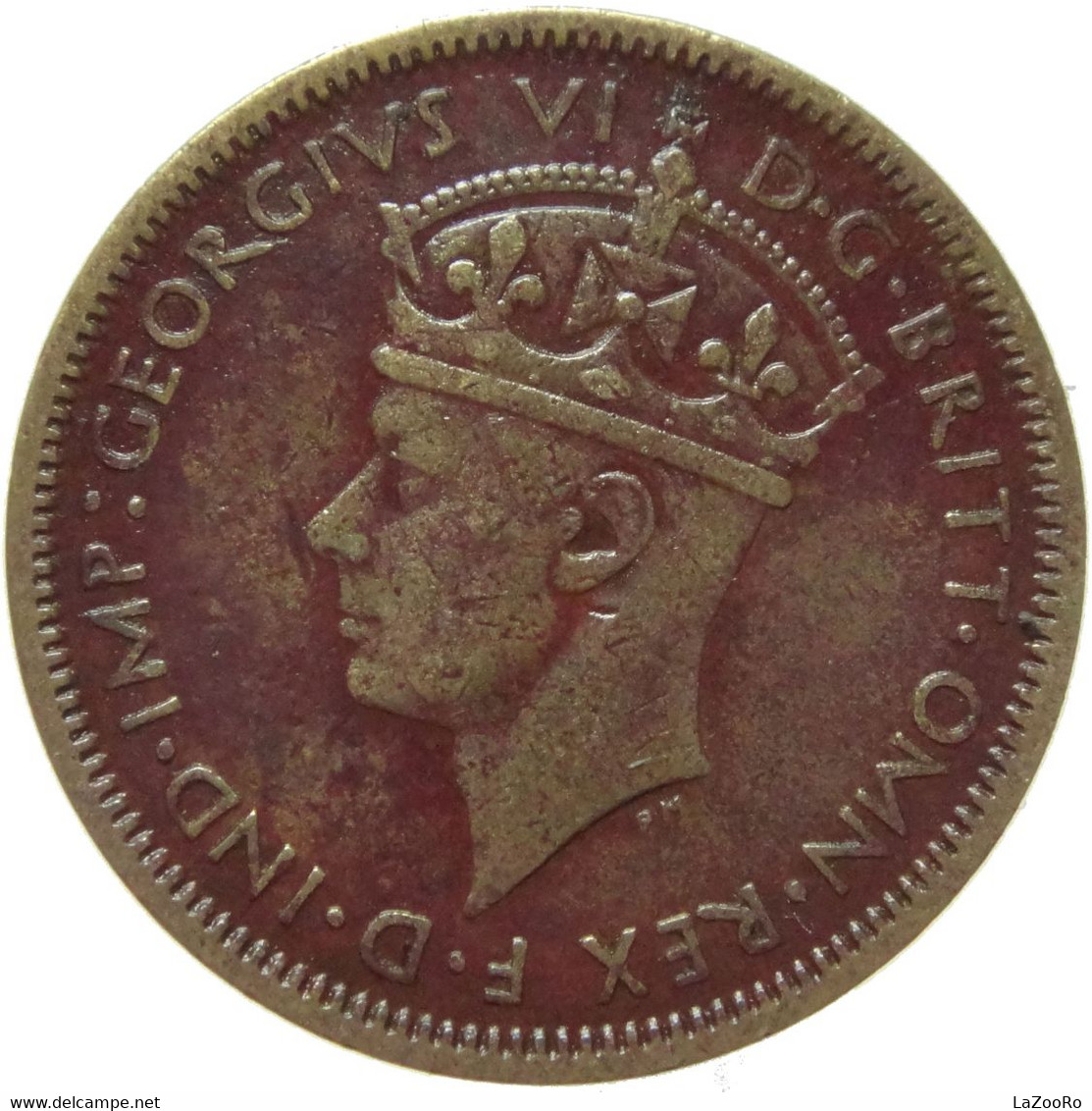 LaZooRo: British West Africa 1 Shilling 1943 VF - Colonias