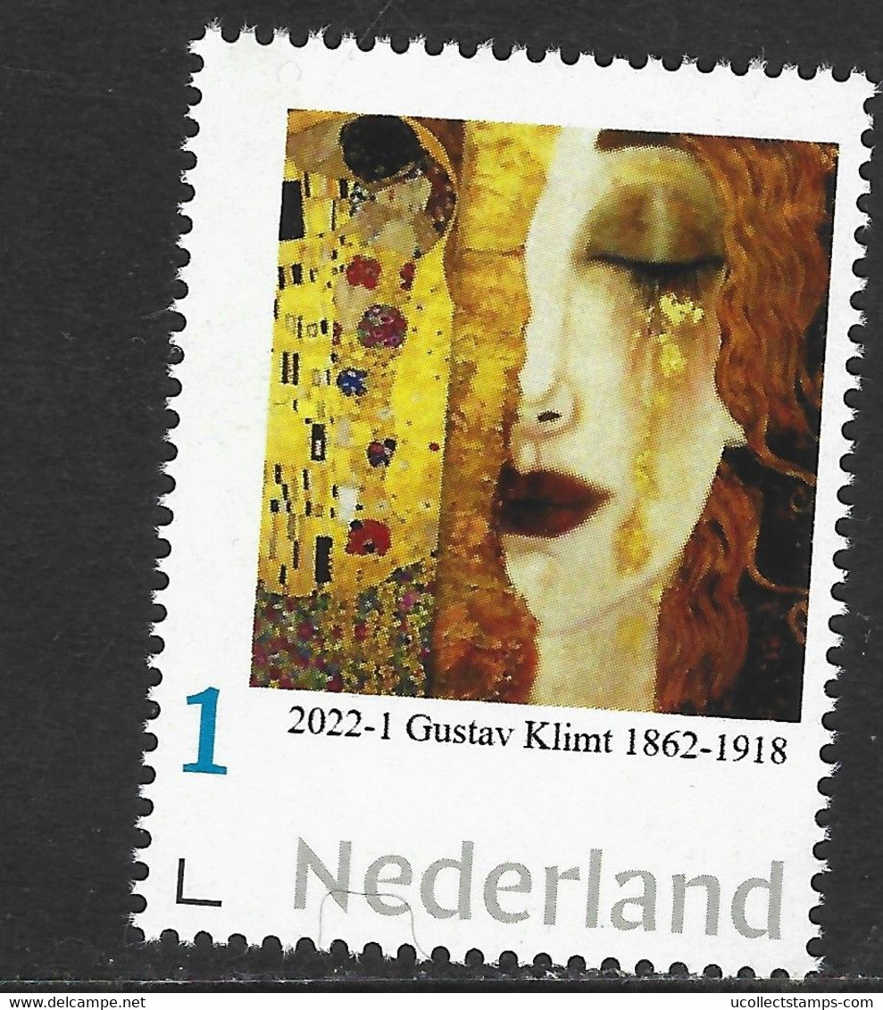 Nederland  2022-1  Gustav Klimit Schilderij  Painting       Postfris/mnh/neuf - Neufs