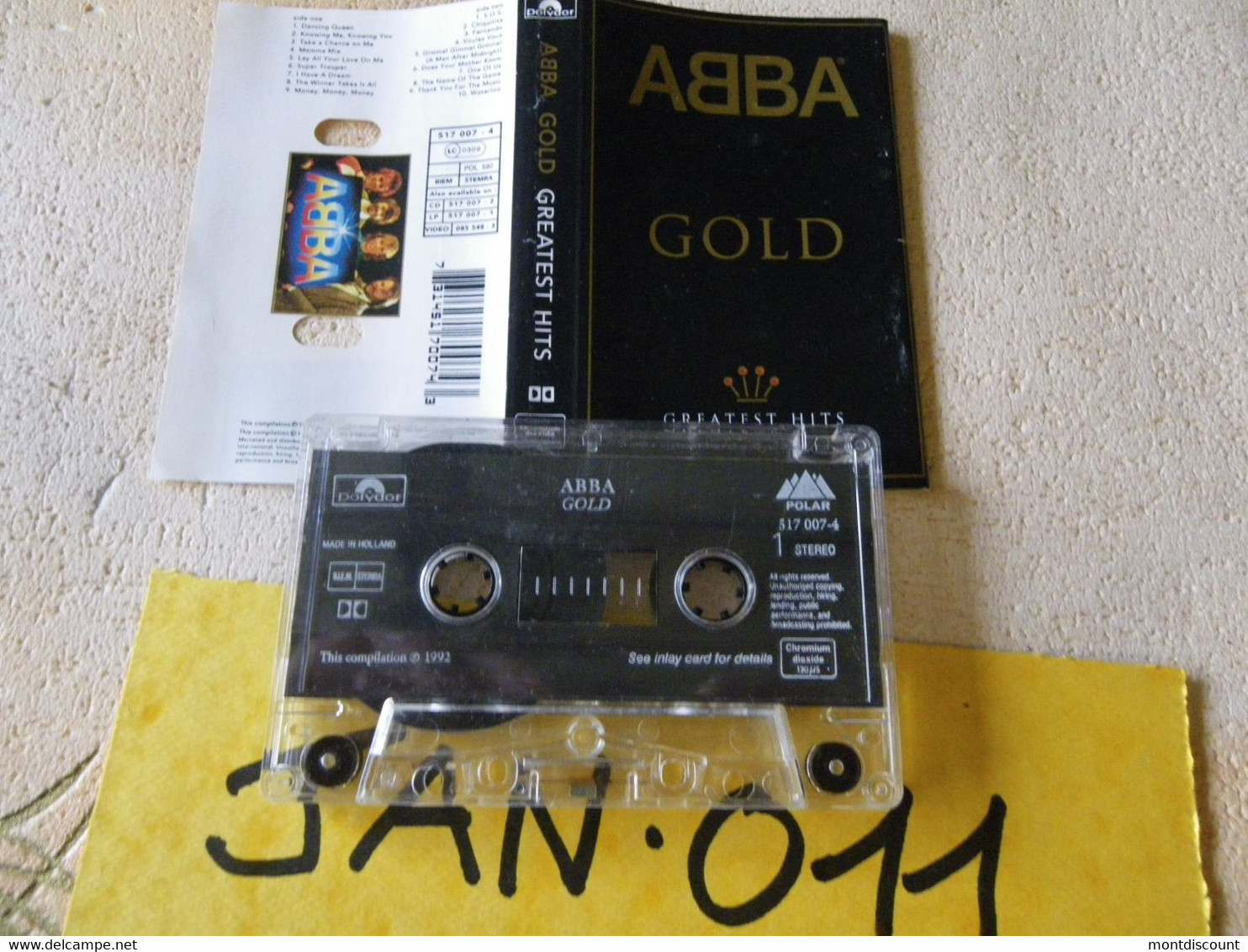 ABBA  K7 AUDIO .. VOIR PHOTO...ET REGARDEZ LES AUTRES (PLUSIEURS) (JAN 011) - Cassettes Audio