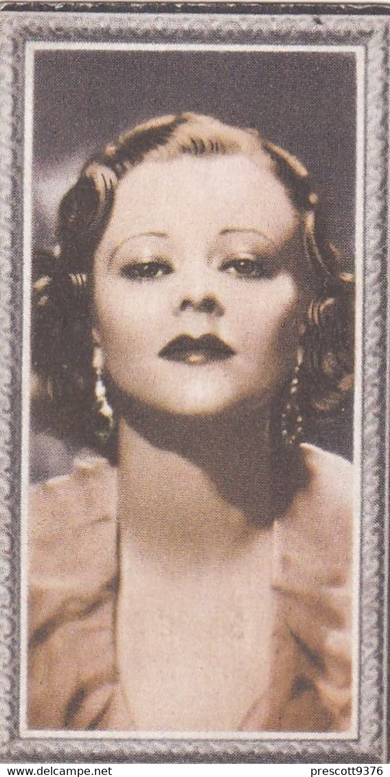 3 Heather Angel - Stars Of The Screen 1936 - Original Phillips Cigarette Card - Film- Coloured Photo - Phillips / BDV