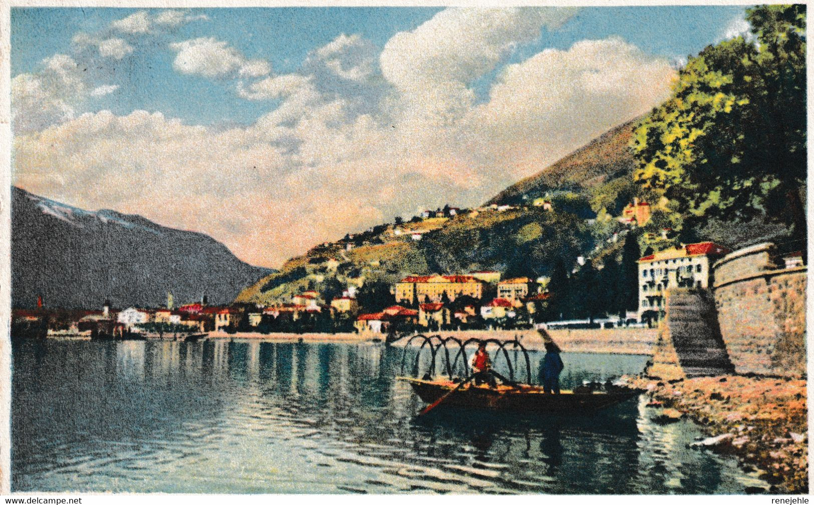 Locarno. Veduta Dal Lago. Stempel: MINUSIO - Minusio