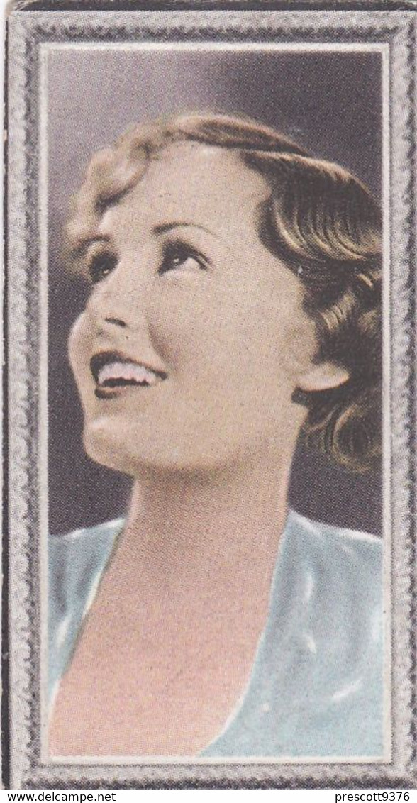 46 Madge Evans - Stars Of The Screen 1936 - Original Phillips Cigarette Card - Film- Coloured Photo - Phillips / BDV