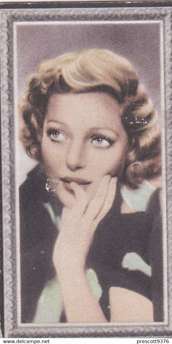 17 Loretta Young - Stars Of The Screen 1936 - Original Phillips Cigarette Card - Film- Coloured Photo - Phillips / BDV