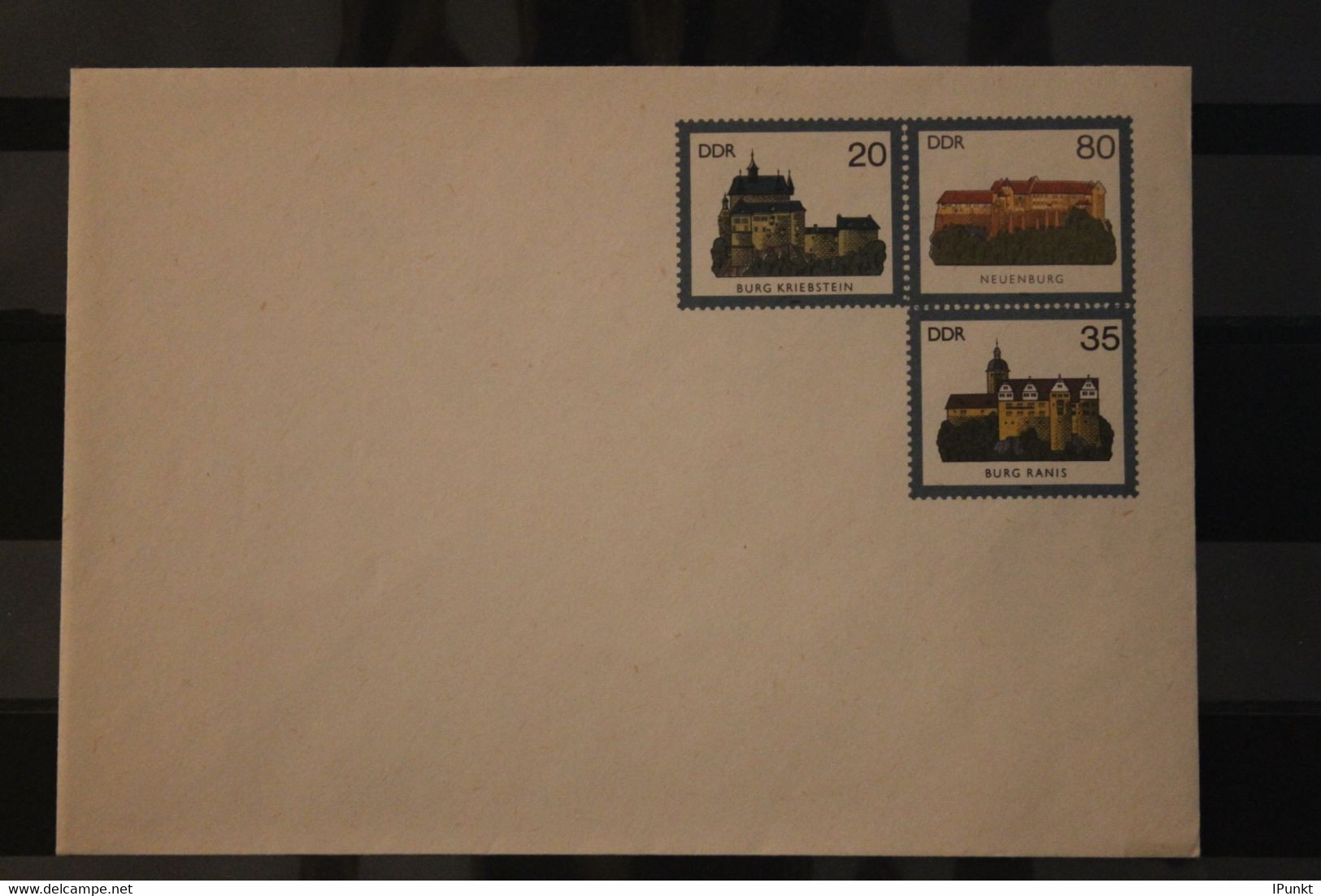 DDR 1984, Ganzsache U 1; Burgen Der DDR - Enveloppes - Neuves