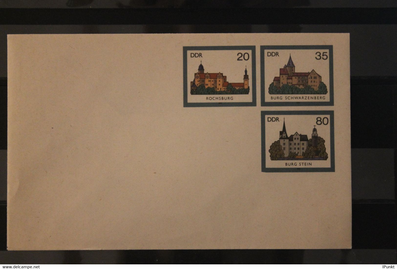 DDR 1985, Ganzsache U 2; Burgen Der DDR - Enveloppes - Neuves