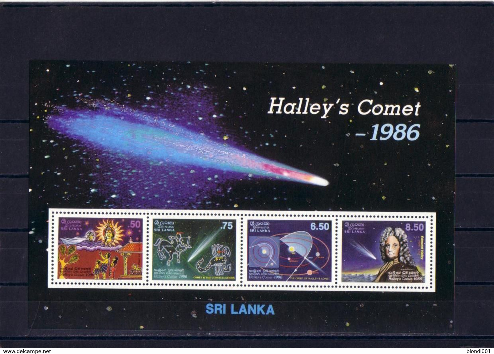 SPACE - Halley's Comet - SRI LANKA - S/S MNH - Collections