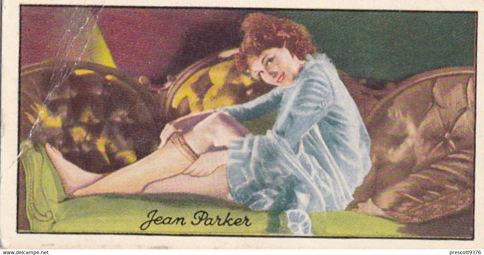 18 Jean Parker  - Famous Film Stars 1935 - Original Carreras Cigarette Card - - Phillips / BDV
