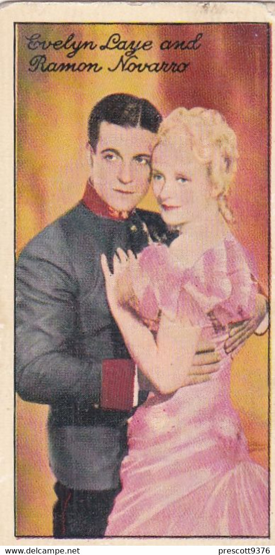 75 Ramon Navarro  - Famous Film Stars 1935 - Original Carreras Cigarette Card - - Phillips / BDV