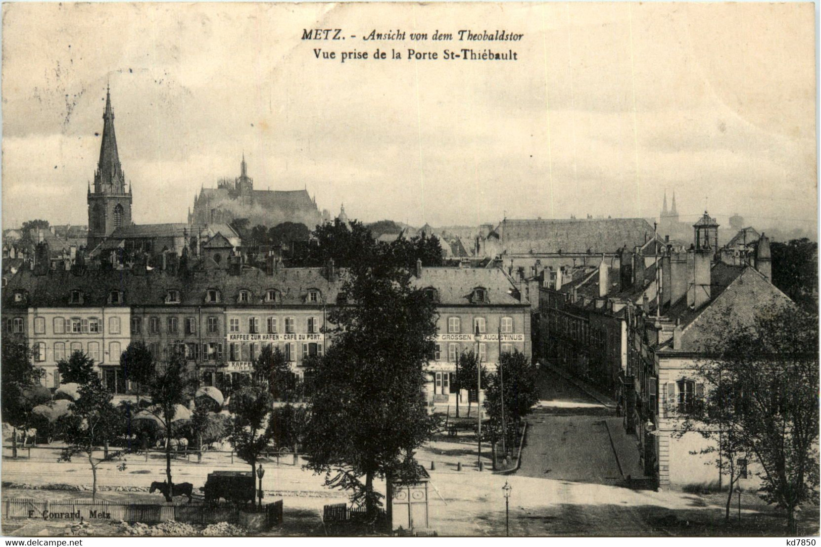Metz - Ansicht Von Dem Theobaldstor - Metz