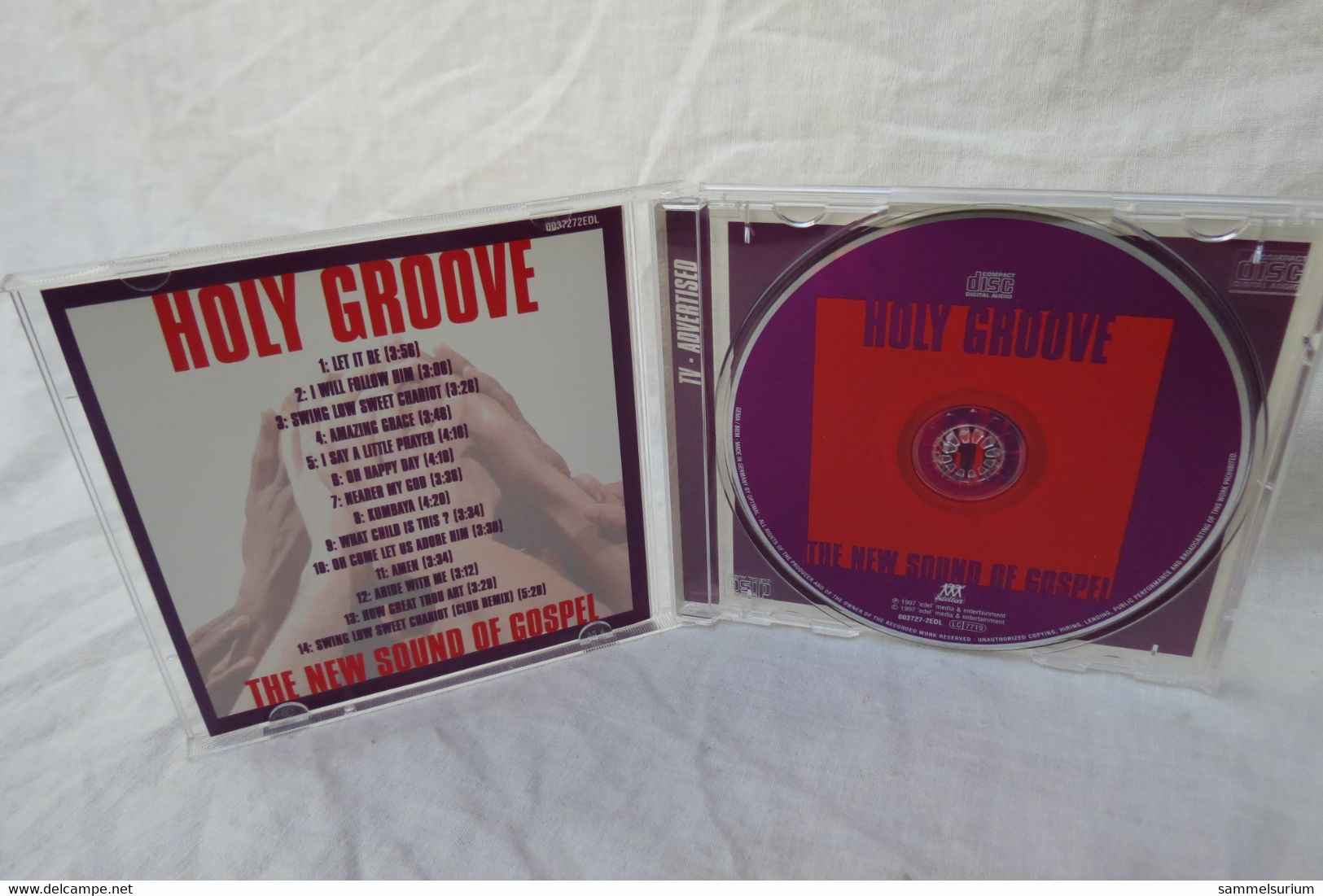 CD "Holy Groove" The New Sound Of Gospel - Chants Gospels Et Religieux