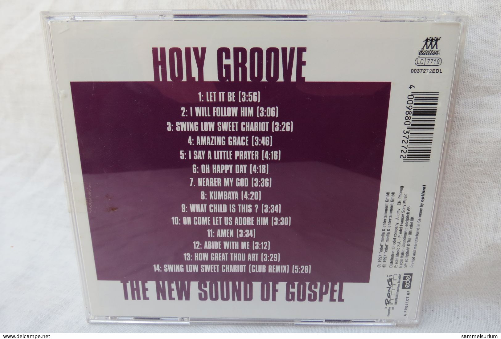 CD "Holy Groove" The New Sound Of Gospel - Canti Gospel E Religiosi