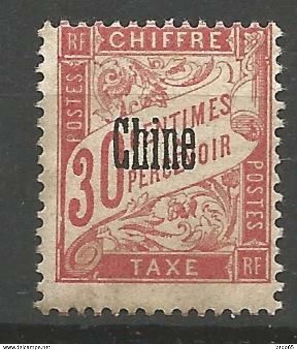 CHINE TAXE N° 5 Gom Coloniale Altéré NEUF ** SANS CHARNIERE  / MNH - Postage Due