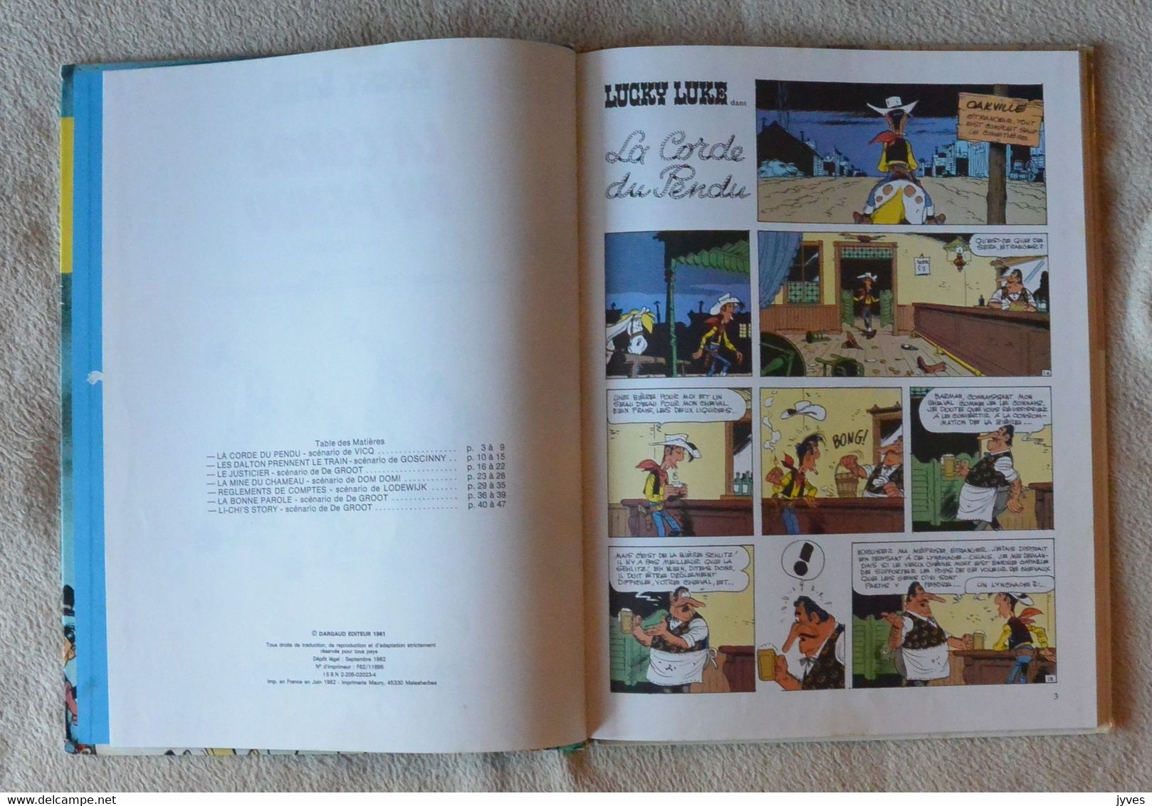 Lucky Luke - La Corde Du Pendu Et Autres Histoires - Dargaud - Lucky Luke