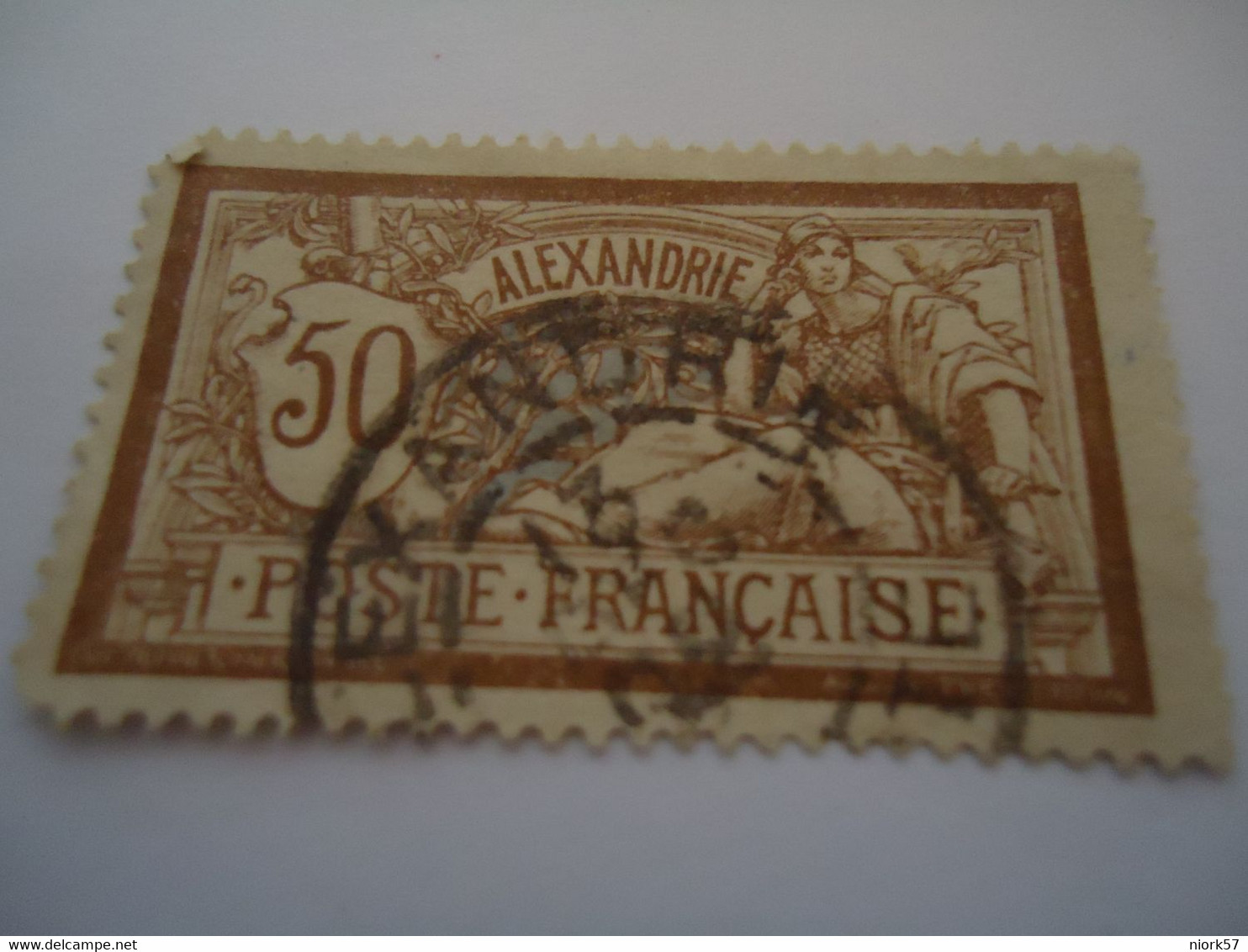 ALEXANDRIA  FRANCE USED STAMPS POSTMARK ALEXANDRIA - Otros & Sin Clasificación