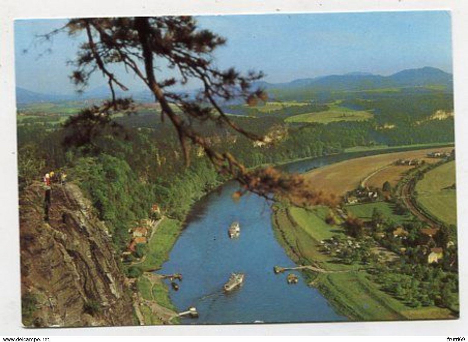 AK 026675 GERMANY - Blick Von Der Bastei - Sächsische Schweiz - Bastei (sächs. Schweiz)