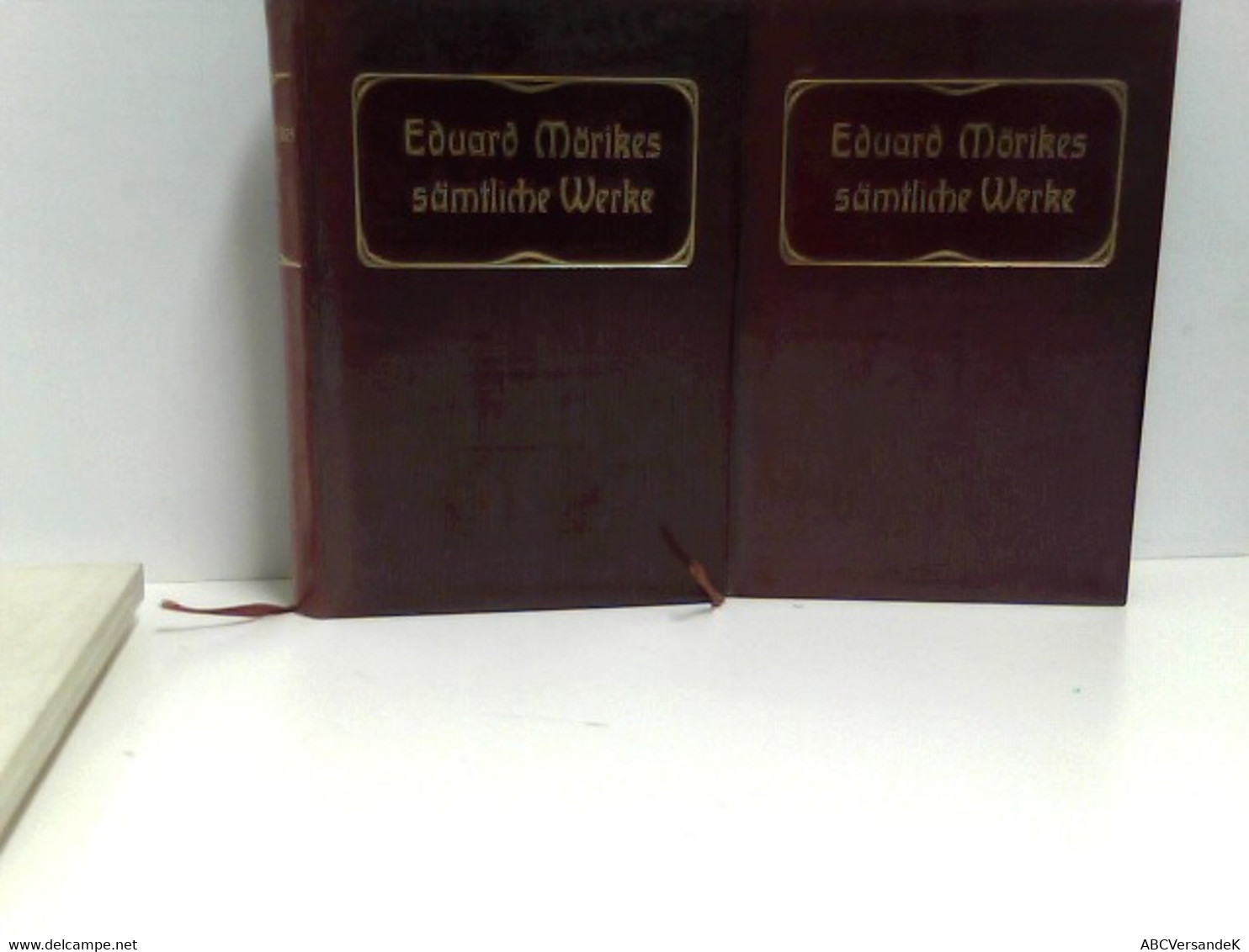 Eduard Mörikes Sämtliche Werke In Sechs Bänden: 4.-6. Band (in 1 Buch): Maler Nolten 1+2-Novellen Und Märchen. - Auteurs All.