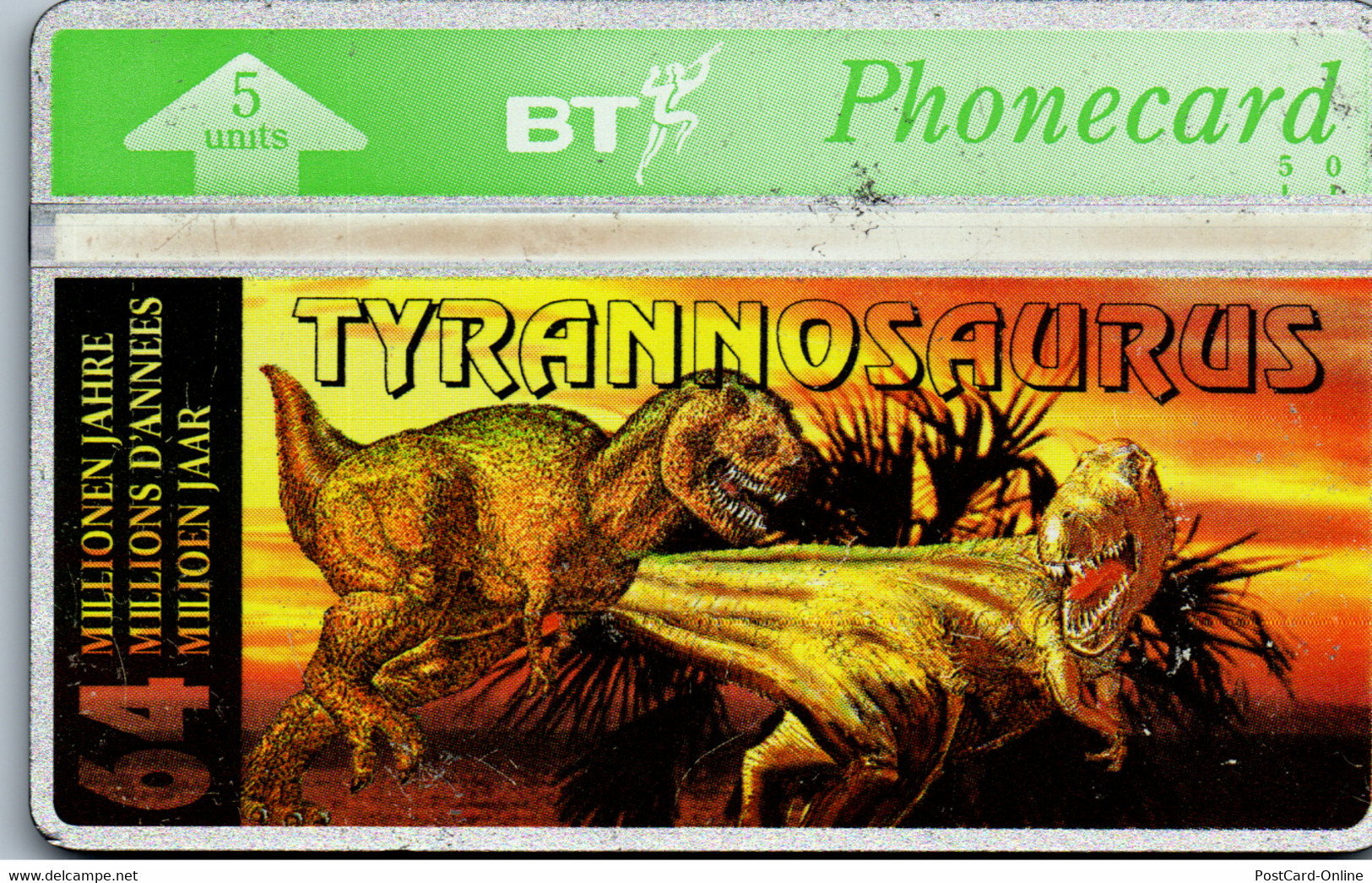 26484 - Großbritannien - BT , Tyrannosaurus - BT Edición General