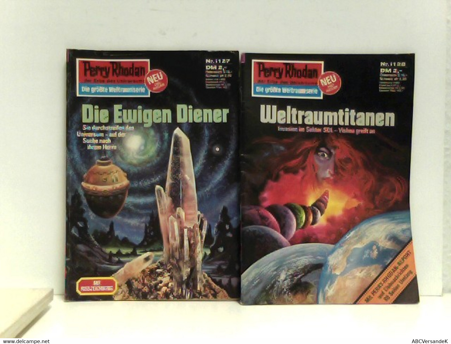 Konvolut / Paket Perry Rhodan 58 Heftromane   Die Endlose Armada        1100: Der Frostrubin      1101: Erkund - Sci-Fi