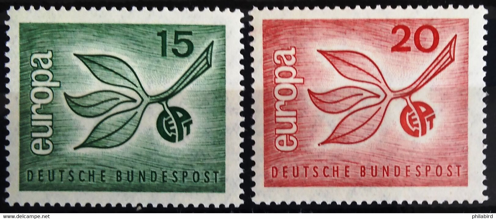 EUROPA 1965 - ALLEMAGNE                    N° 350/351                        NEUF** - 1965