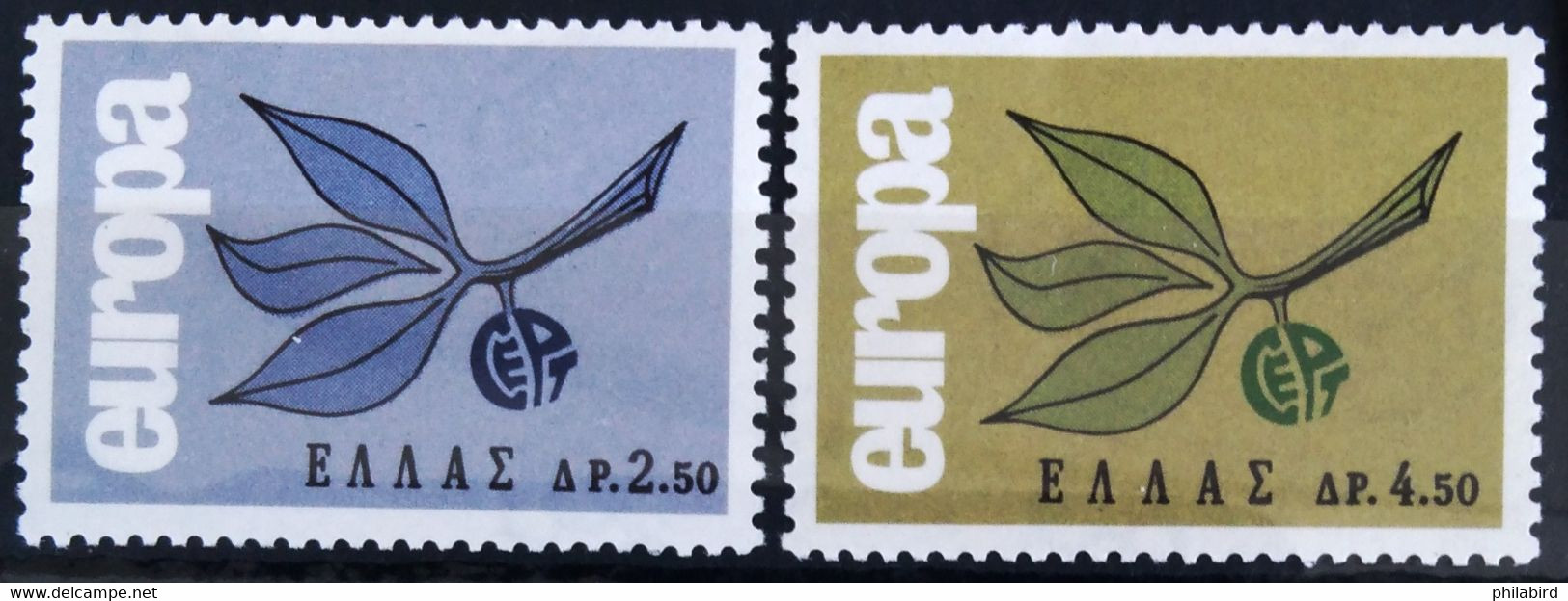 EUROPA 1965 - GRECE                    N° 868/869                    NEUF** - 1965