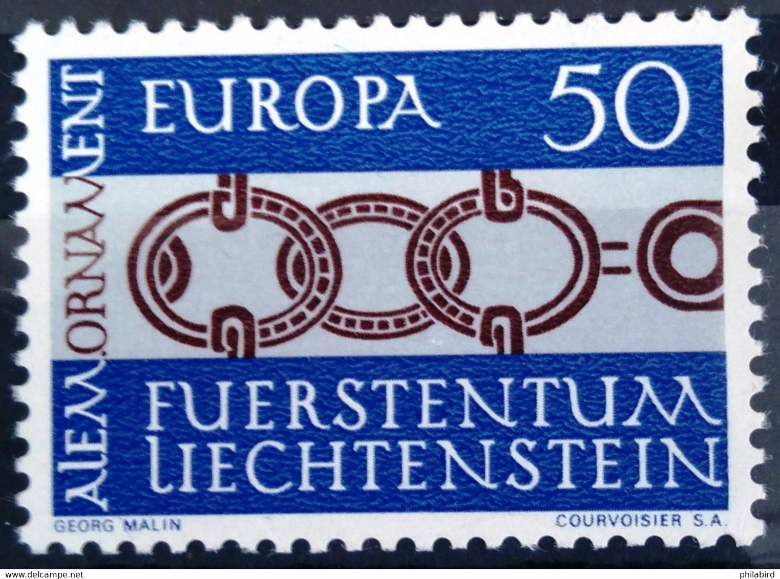 EUROPA 1965 - LIECHTENSTEIN                    N° 398                    NEUF** - 1965
