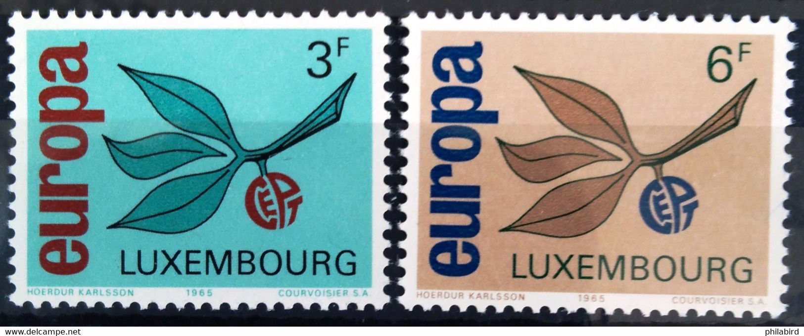 EUROPA 1965 - LUXEMBOURG                    N° 670/671                    NEUF** - 1965