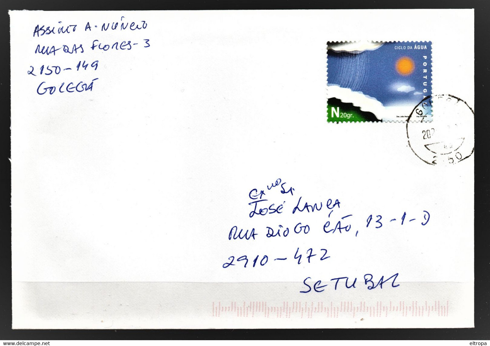 PORTUGAL 2021 Internal Mail - Briefe U. Dokumente