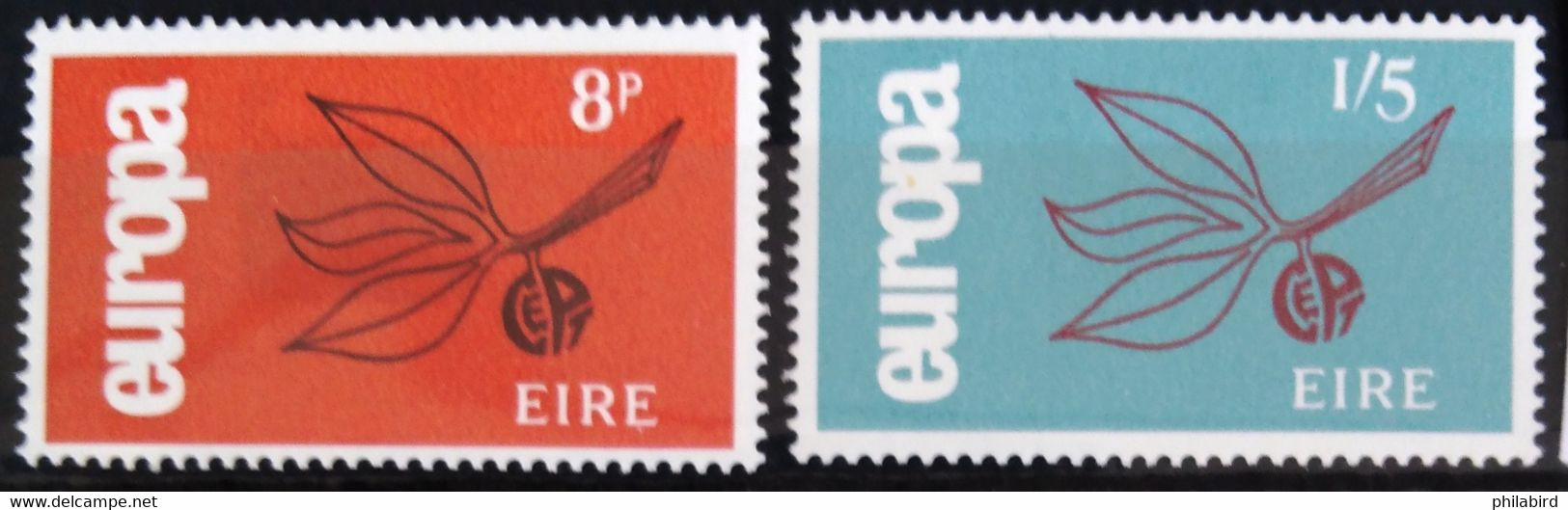 EUROPA 1965 - IRLANDE                   N° 175/176                    NEUF* - 1965