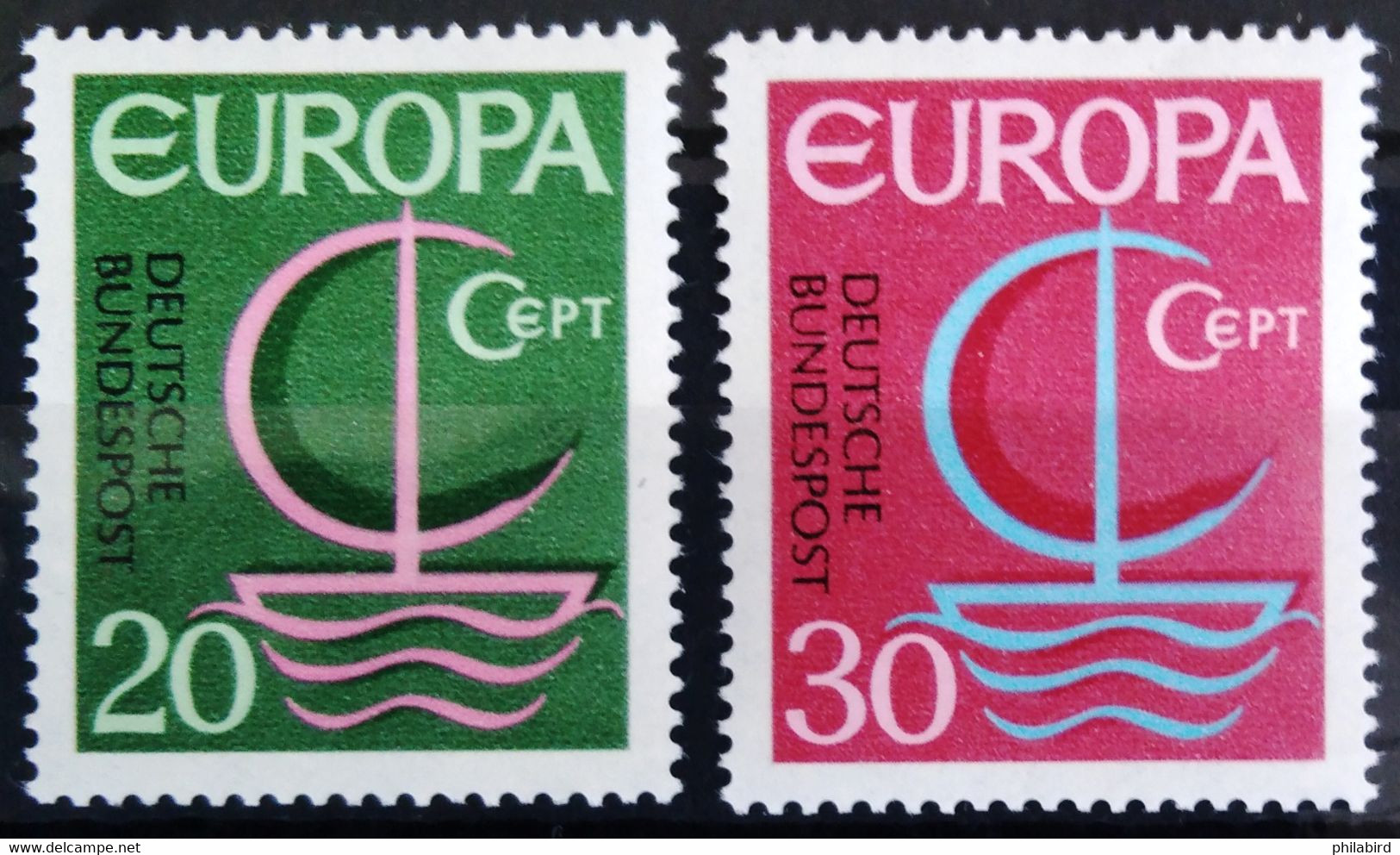 EUROPA 1966 - ALLEMAGNE                  N° 376/377                    NEUF** - 1966