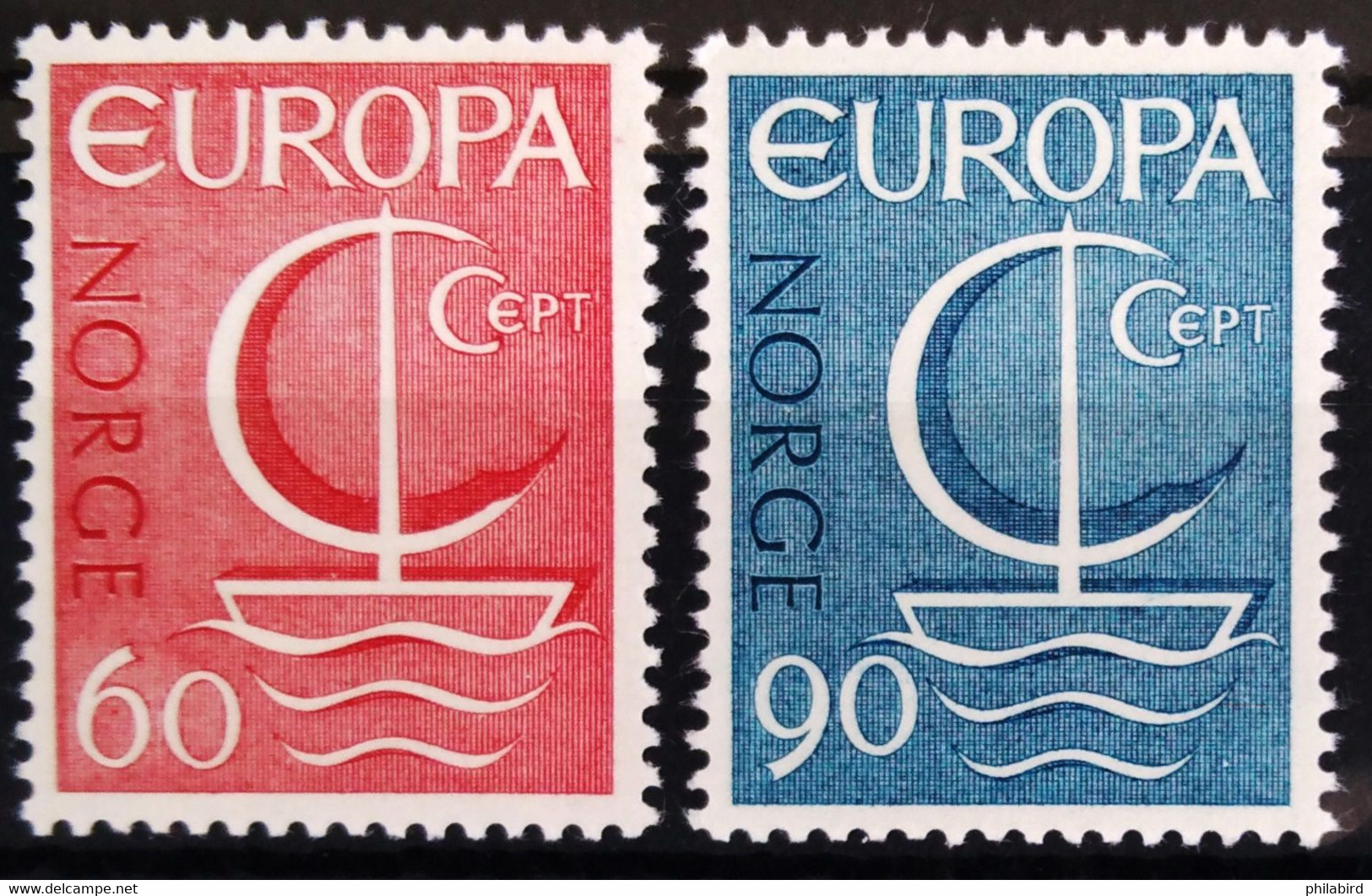 EUROPA 1966 - NORVEGE                  N° 501/502                    NEUF** - 1966