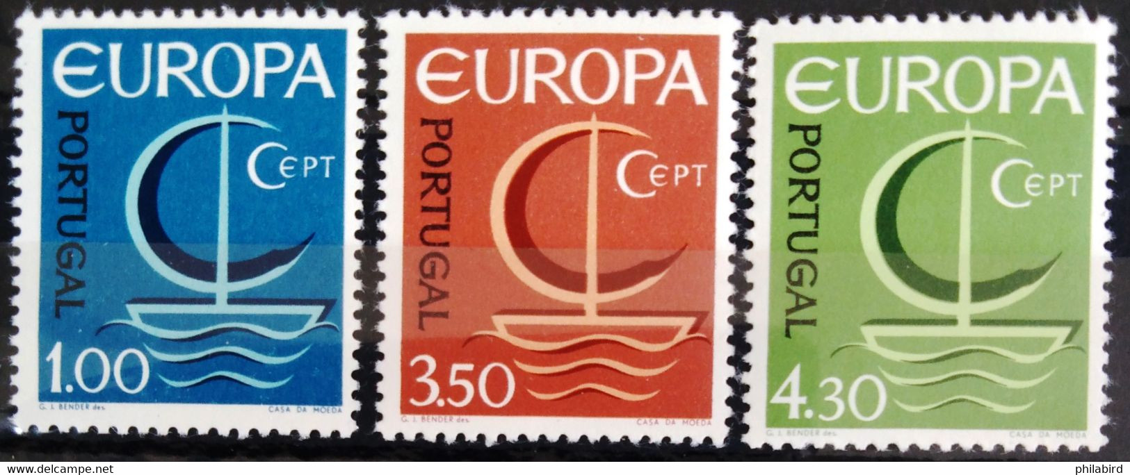 EUROPA 1966 - PORTUGAL                  N° 993/995                    NEUF** - 1966