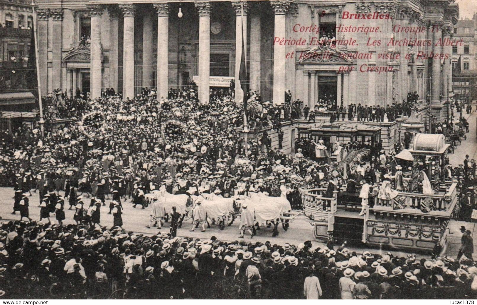 BRUXELLES / CORTEGE HISTORIQUE / GROUPE IV - Fêtes, événements