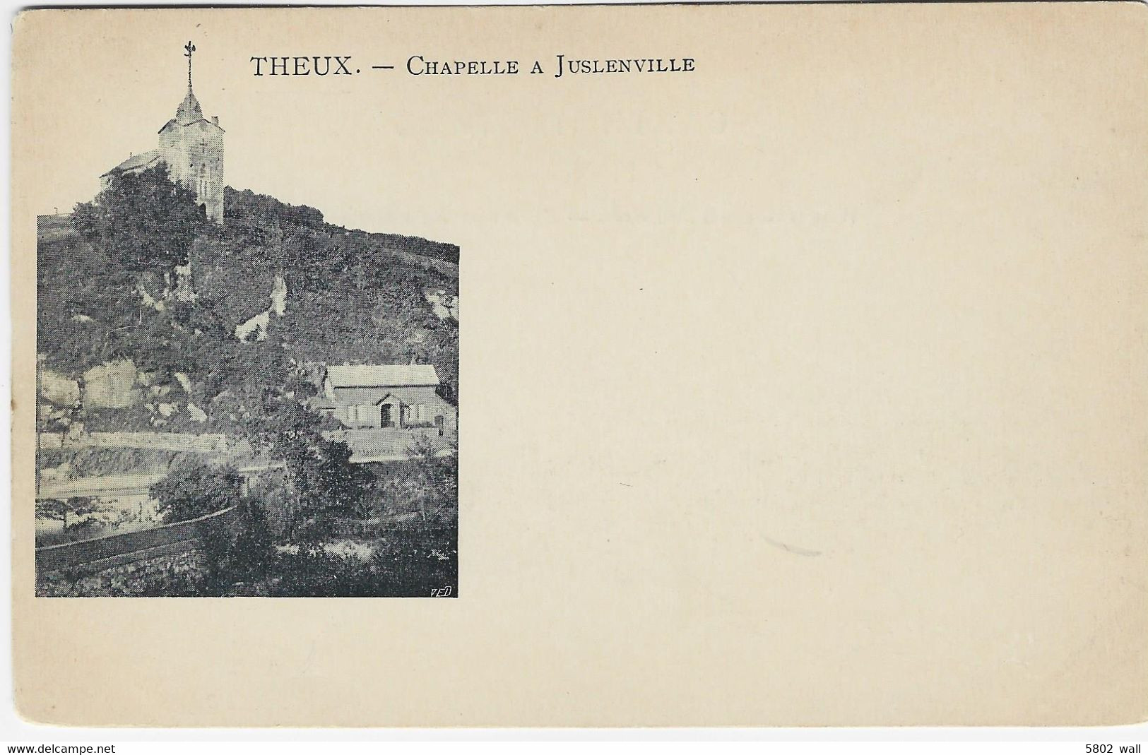 THEUX-JUSLENVILLE : Chapelle à Juslenville - Theux