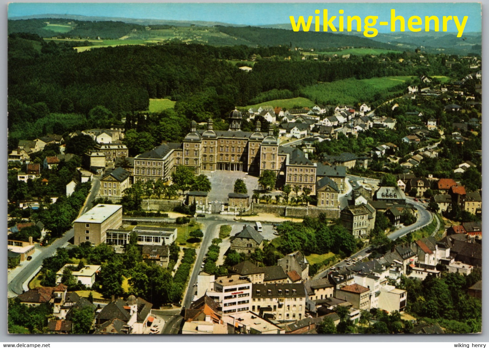 Bergisch Gladbach Bensberg - Blick Auf Das Schloß 1   Luftbild - Bergisch Gladbach