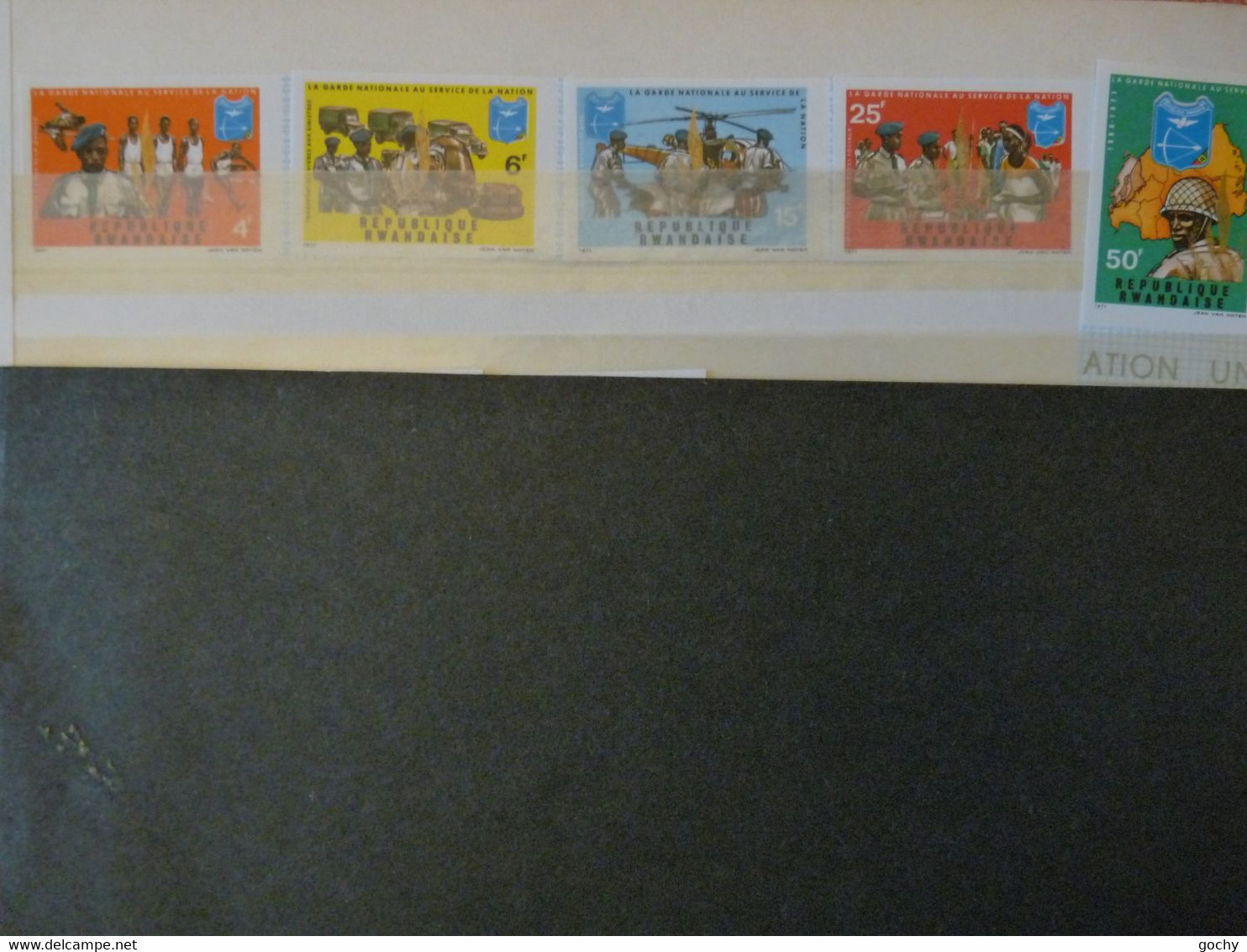 RWANDA : 1973 :  N° 561 à 565 ** + ND   ** -cat.: 18,50€ - Unused Stamps