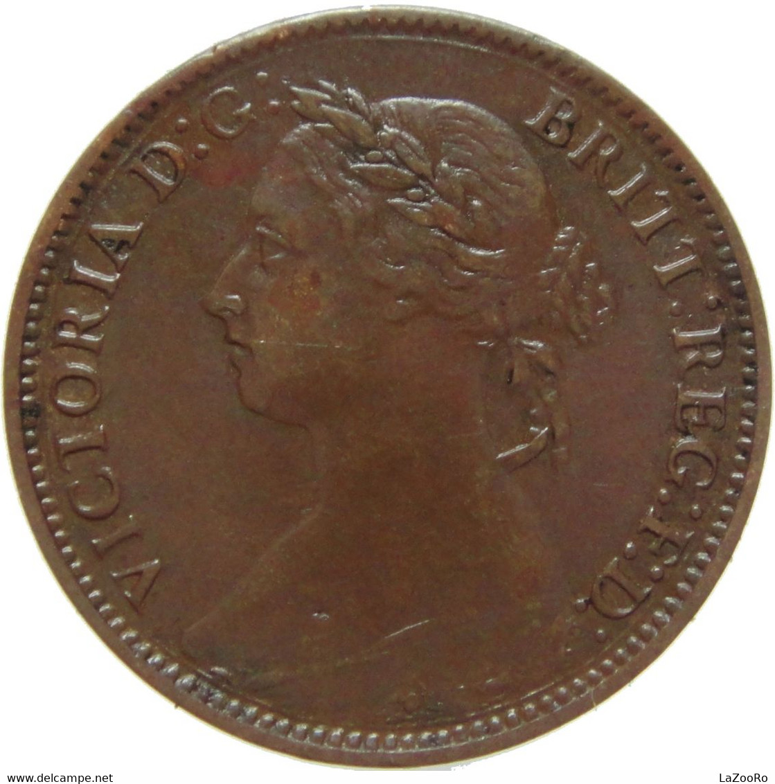 LaZooRo: Great Britain 1 Farthing 1884 XF - B. 1 Farthing